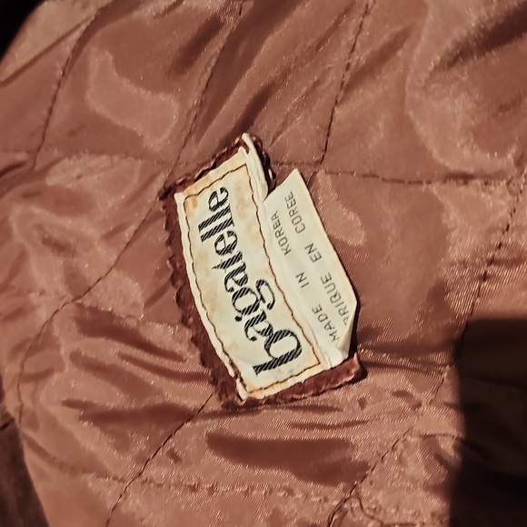 Bagatelle Large Brown Suede Leather Jacket - Picture 2 of 5